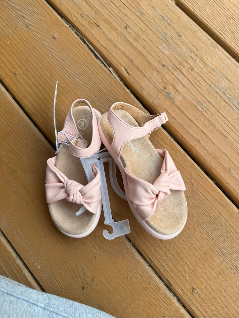 Cat & Jack Girls' Pastel Sandal Set - Pink, Rainbow, Cream